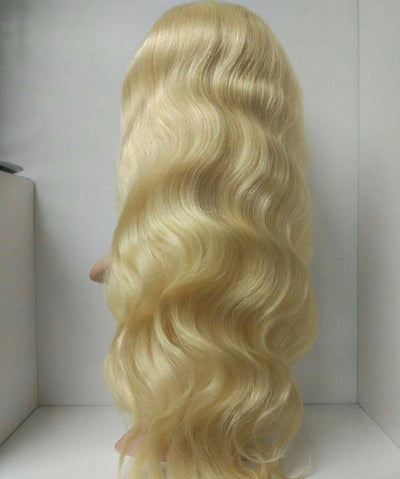 RUSSIAN BLONDE BODY WAVE FULL LACE HD WIG