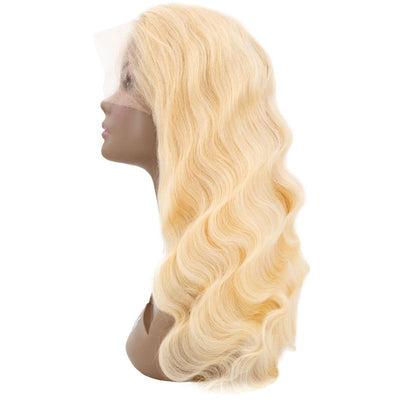 RUSSIAN BLONDE BODY WAVE FULL LACE HD WIG